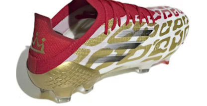 Adidas X Speedflow Mo Salah.1 FG 'White Gold Metallic Scarlet' GX3901