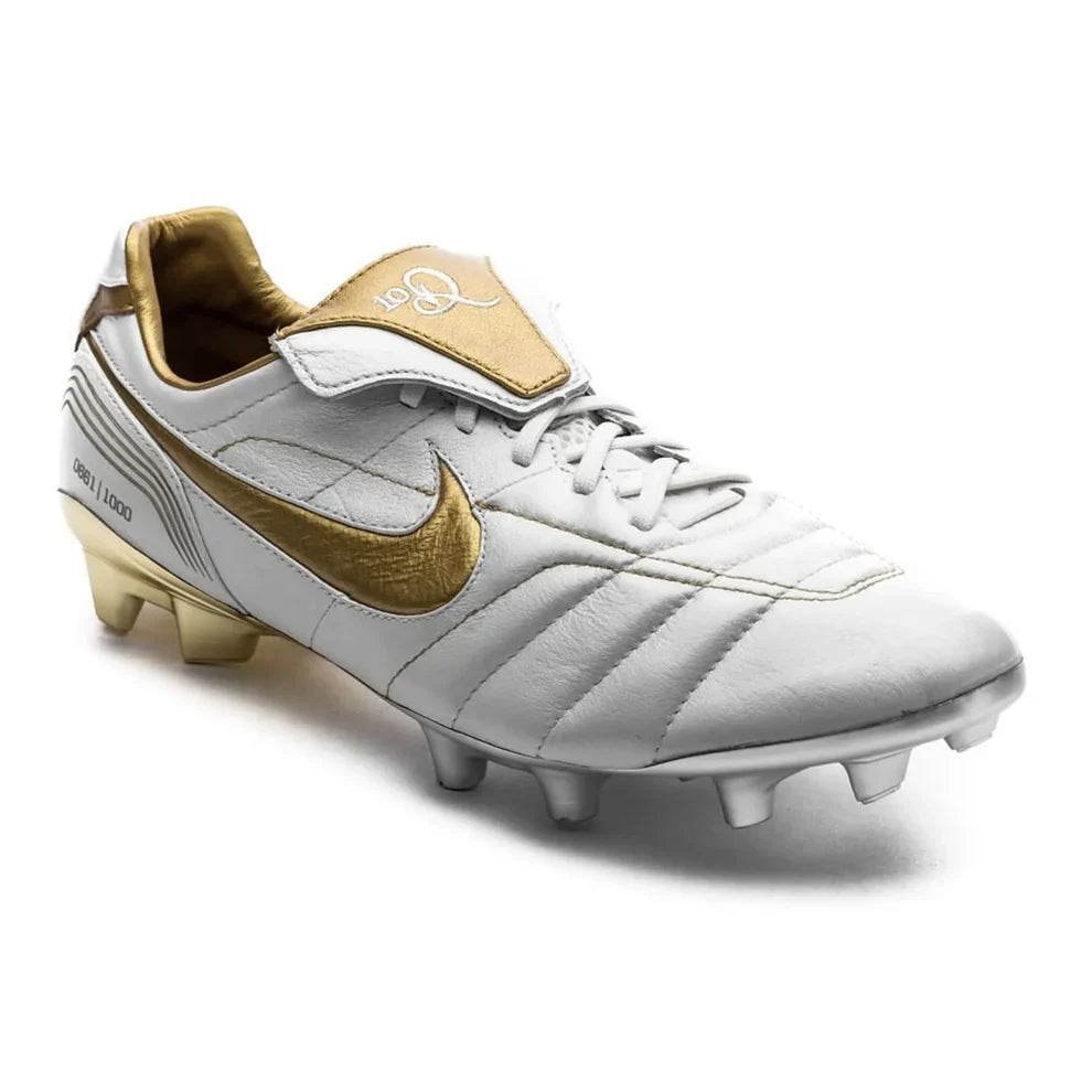 Tiempo Legend 7 Elite 10R FG - White/Gold LIMITED EDITION
