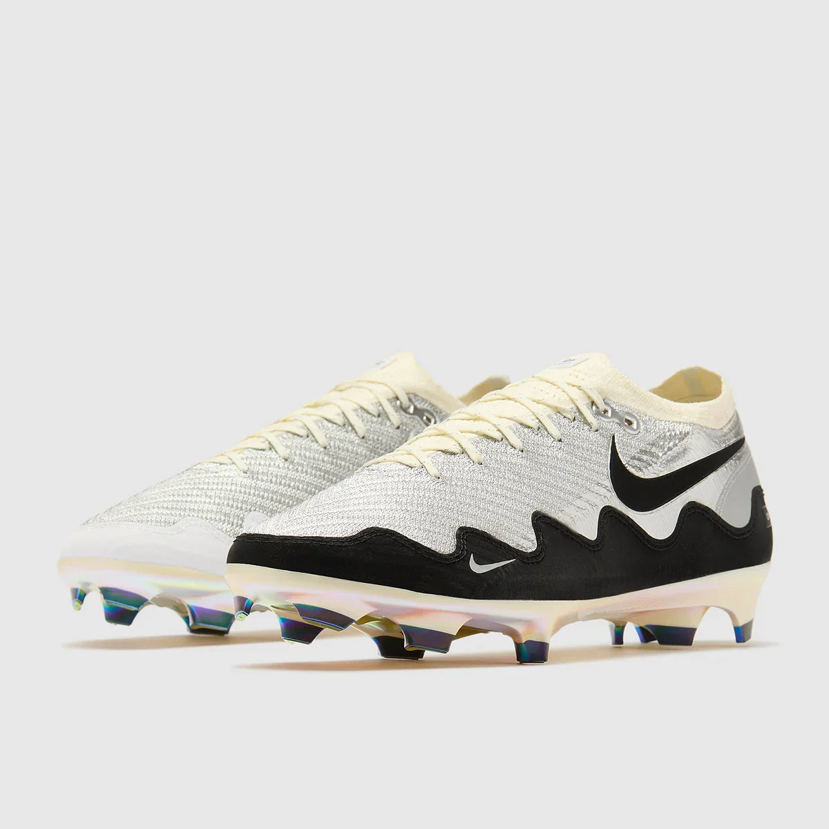 Mercurial Zoom Vapor 16 Elite x Patta FG Metallic Silver and Coconut Milk