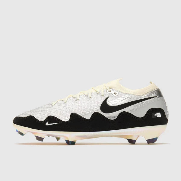 Mercurial Zoom Vapor 16 Elite x Patta FG Metallic Silver and Coconut Milk