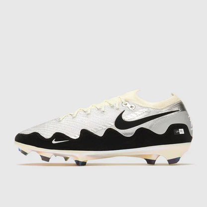 Mercurial Zoom Vapor 16 Elite x Patta FG Metallic Silver and Coconut Milk